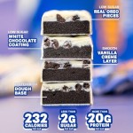 Grenade High Protein Low Sugar Energy Bar - Oreo White Chocolate Flavor, 12 x 60g